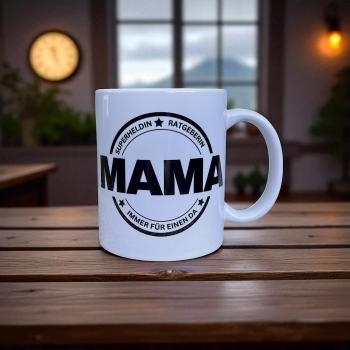 Mama - Keramiktasse - Tasse personalisiert - Namenstasse - Muttertag - Kaffeetasse - Kaffeebecher - Teetasse - Artikel-Nr. 1100078